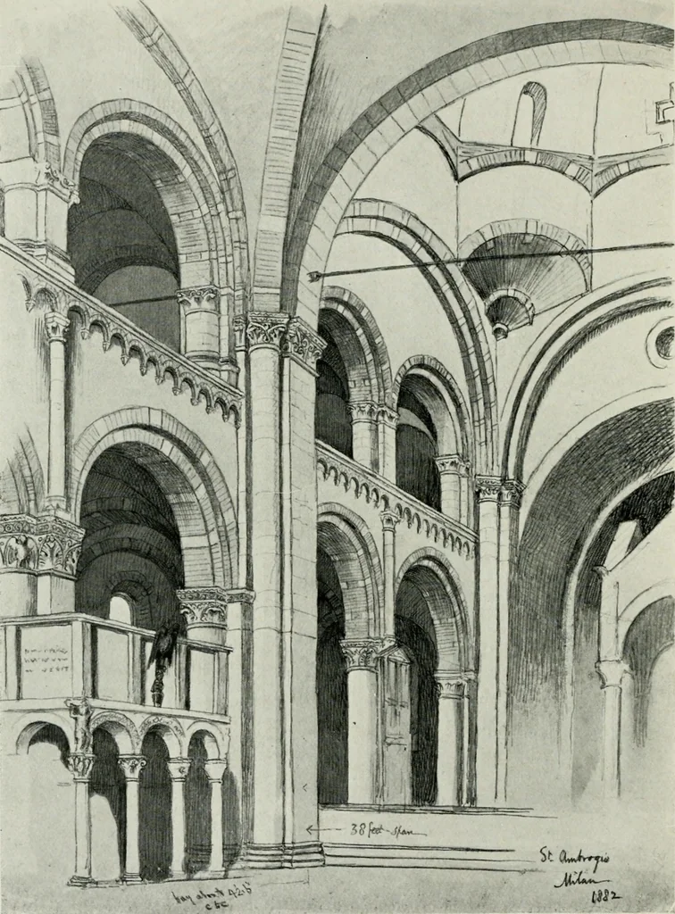An illustration from Byzantine and Romanesque architecture, 1920, leaf 385