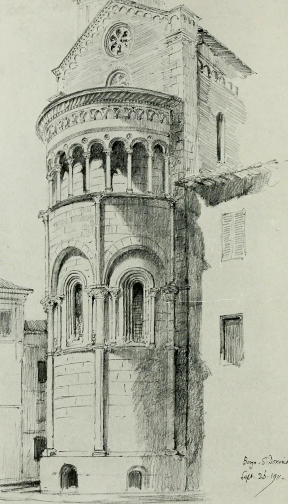 An illustration from Byzantine and Romanesque architecture, 1920, leaf 395