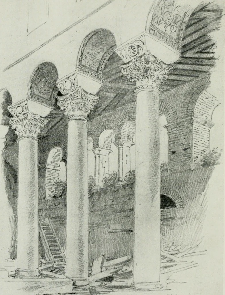 An illustration from Byzantine and Romanesque architecture, 1920, leaf 93
