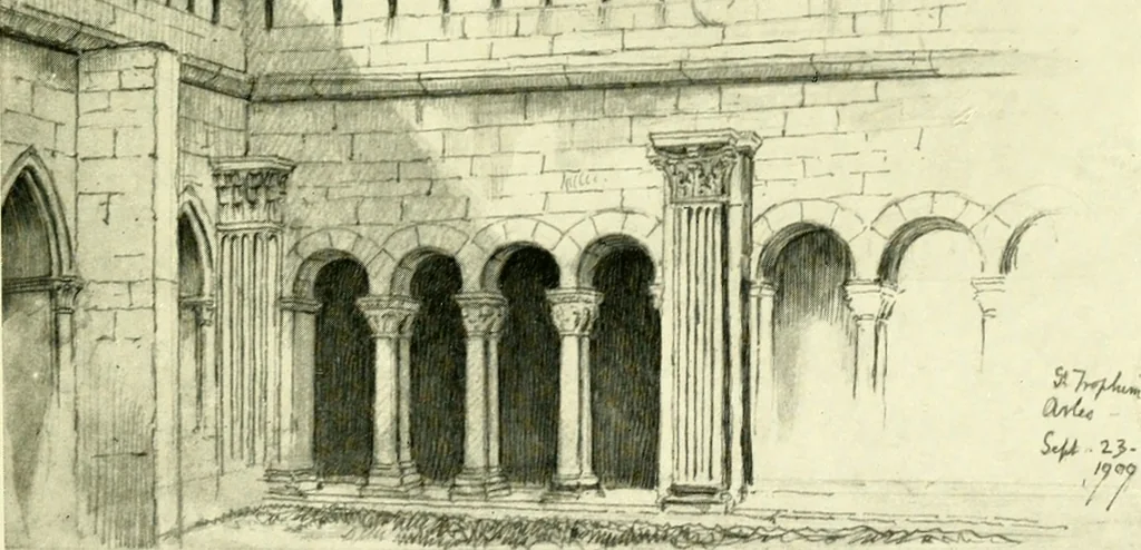An illustration from Byzantine and Romanesque architecture, 1913, leaf 122