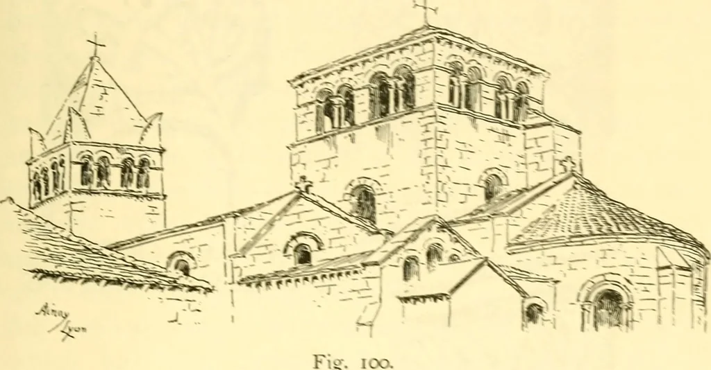 An illustration from Byzantine and Romanesque architecture, 1913, leaf 196