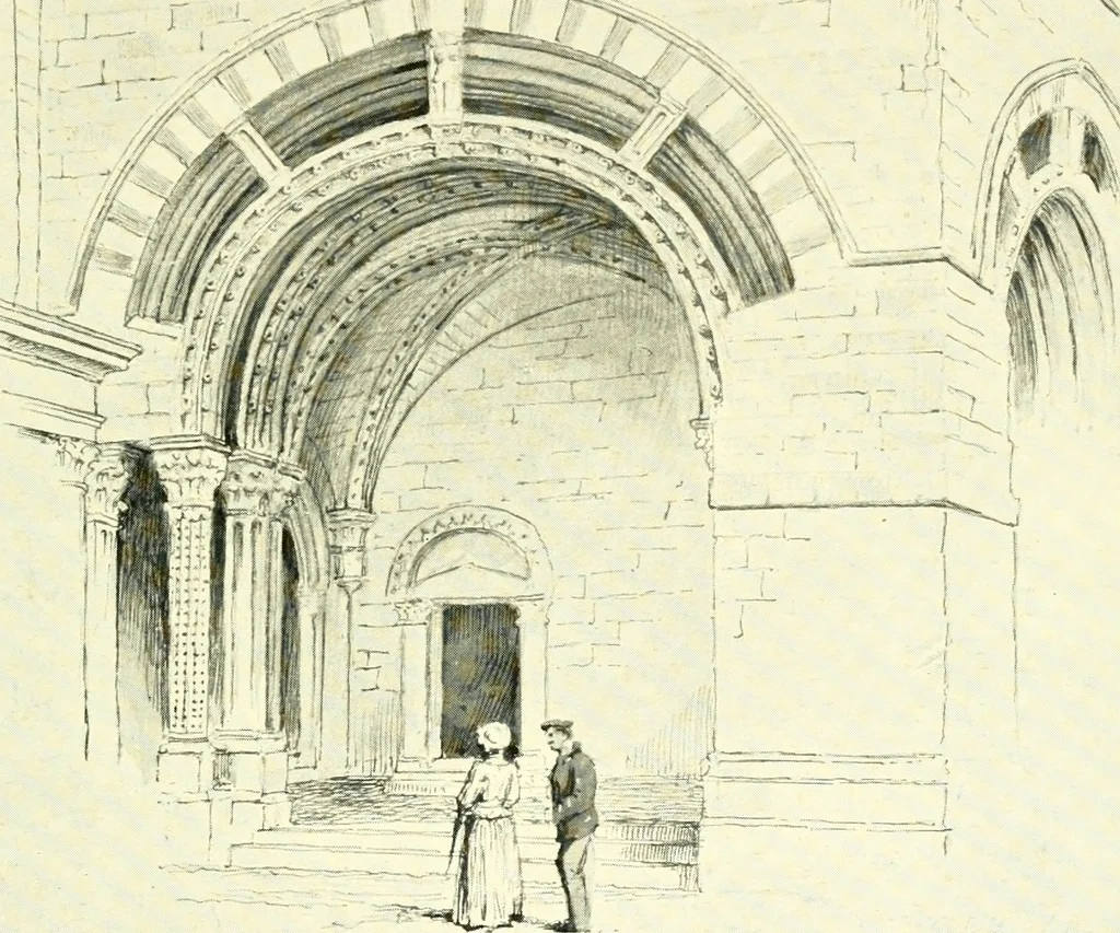An illustration from Byzantine and Romanesque architecture, 1913, leaf 230