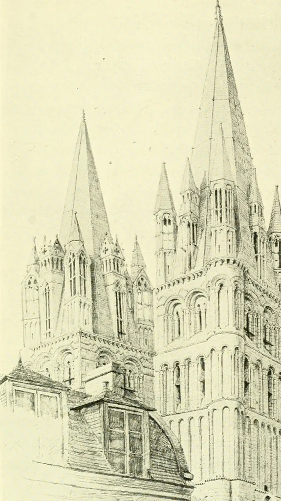 An illustration from Byzantine and Romanesque architecture, 1913, leaf 256