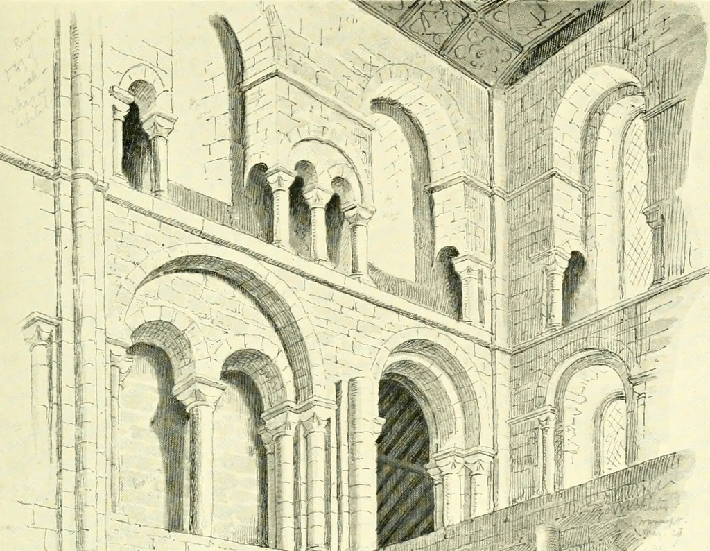 An illustration from Byzantine and Romanesque architecture, 1913, leaf 350