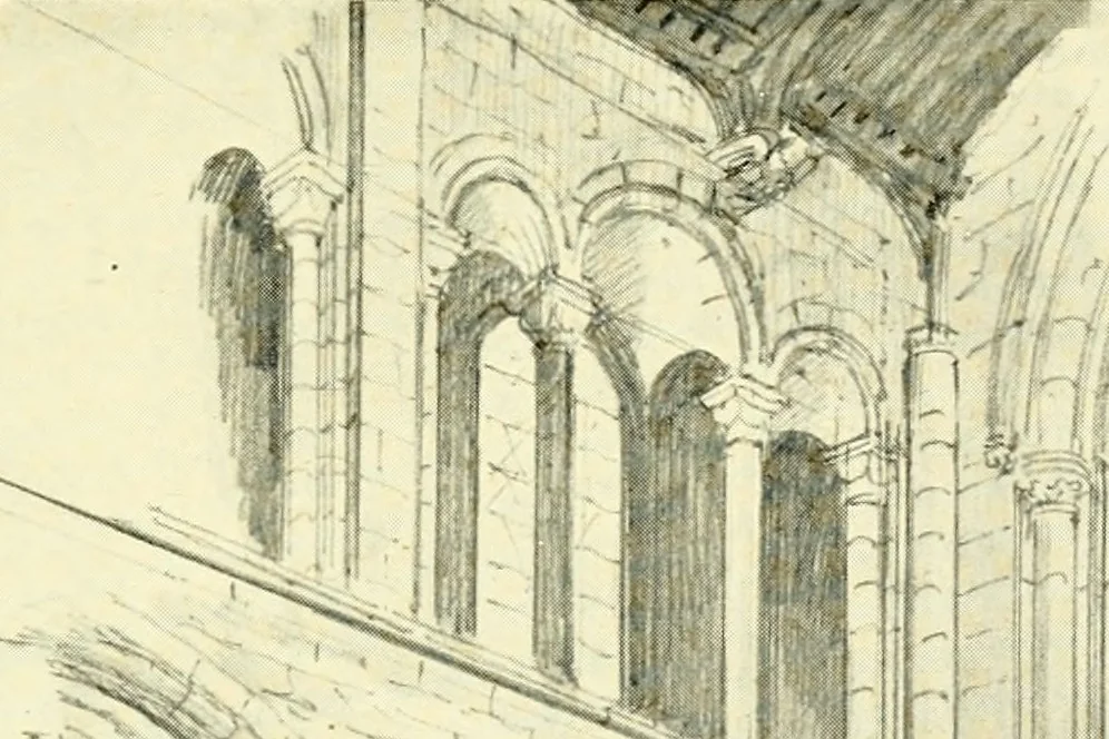 An illustration from Byzantine and Romanesque architecture, 1913, leaf 356