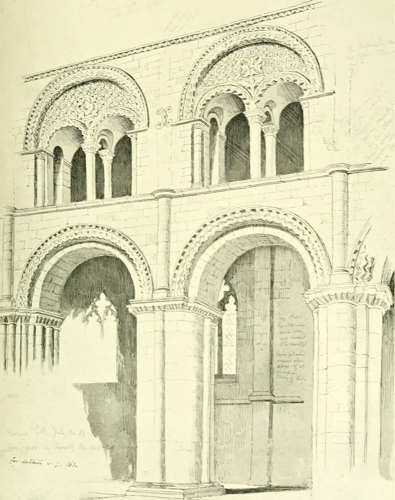 An illustration from Byzantine and Romanesque architecture, 1913, leaf 392