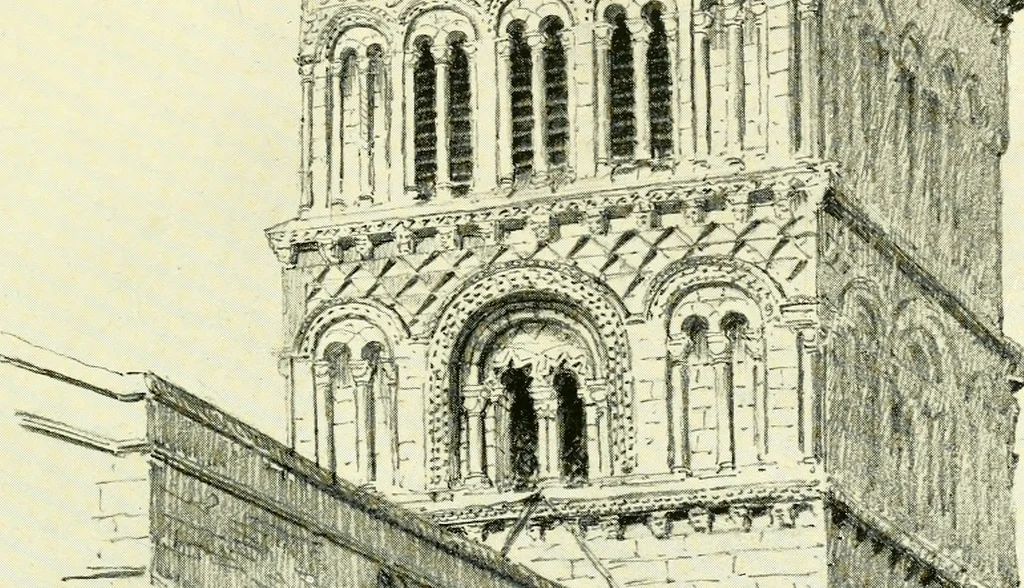 An illustration from Byzantine and Romanesque architecture, 1913, leaf 398