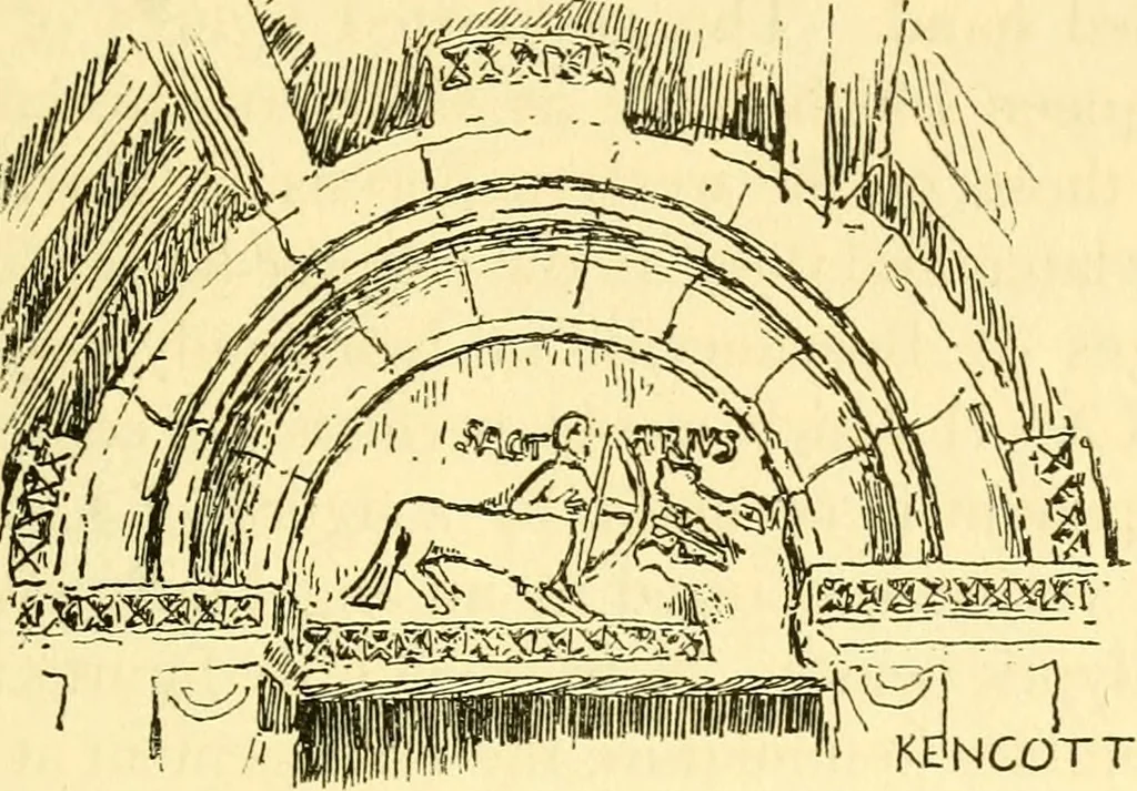 An illustration from Byzantine and Romanesque architecture, 1913, leaf 422