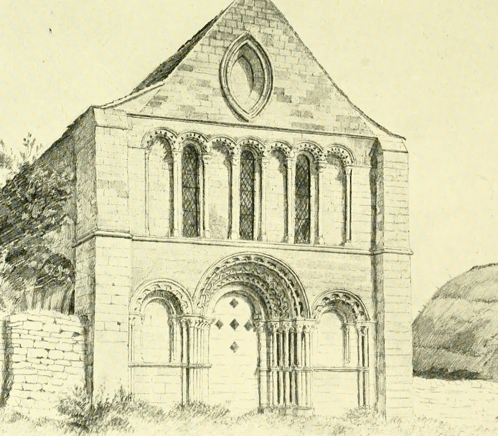 An illustration from Byzantine and Romanesque architecture, 1913, leaf 436