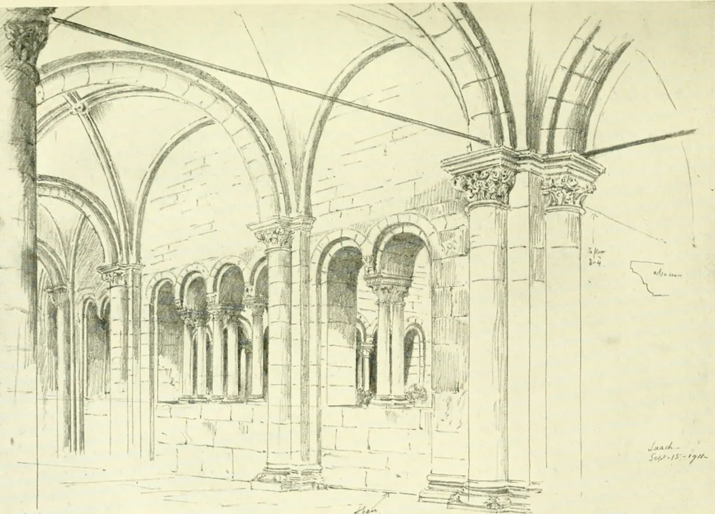 An illustration from Byzantine and Romanesque architecture, 1913, leaf 48
