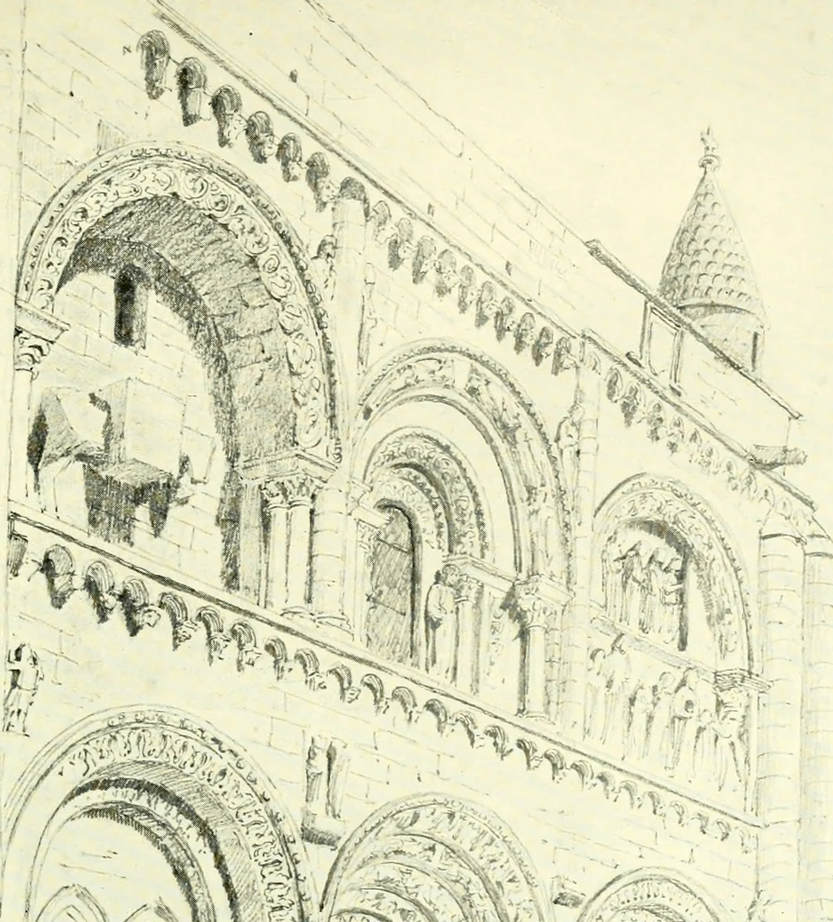 An illustration from Byzantine and Romanesque architecture, 1913, leaf 98