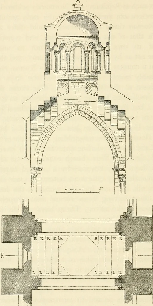 An illustration from Byzantine and Romanesque architecture, 1913, leaf 121