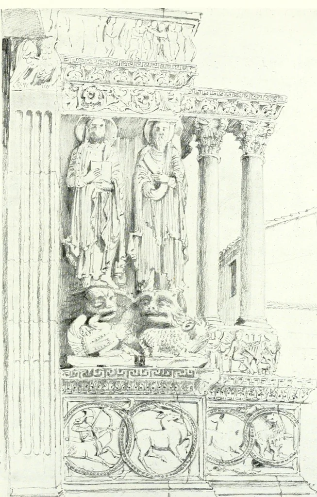 An illustration from Byzantine and Romanesque architecture, 1913, leaf 130