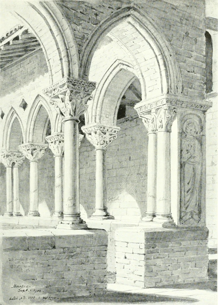 An illustration from Byzantine and Romanesque architecture, 1913, leaf 158