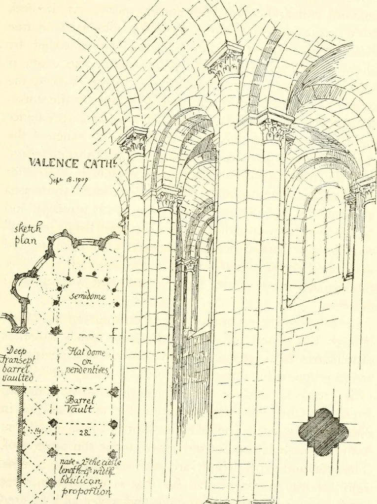 An illustration from Byzantine and Romanesque architecture, 1913, leaf 190