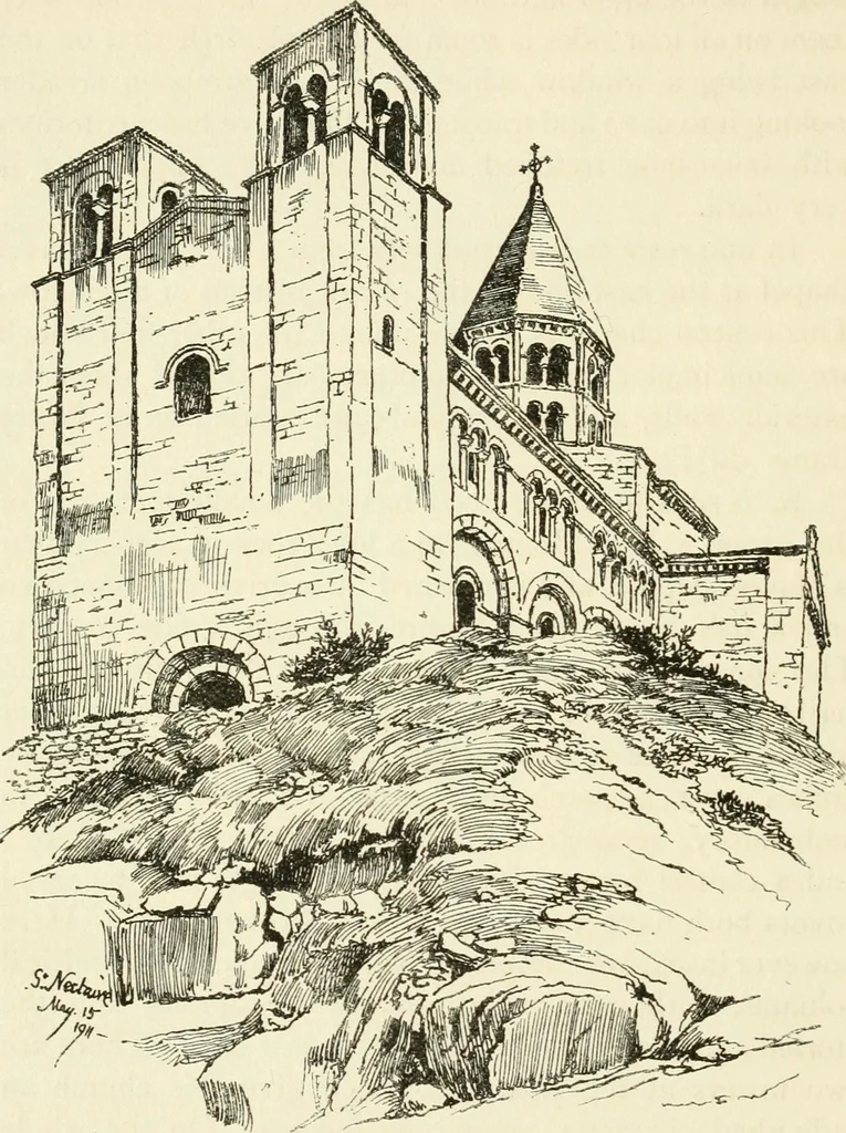 An illustration from Byzantine and Romanesque architecture, 1913, leaf 221