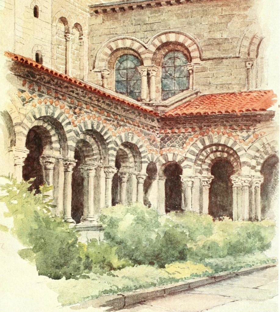 An illustration from Byzantine and Romanesque architecture, 1913, leaf 224