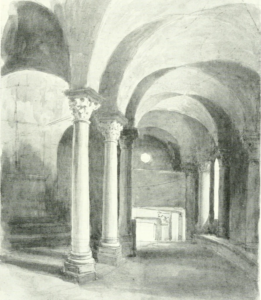 An illustration from Byzantine and Romanesque architecture, 1913, leaf 240