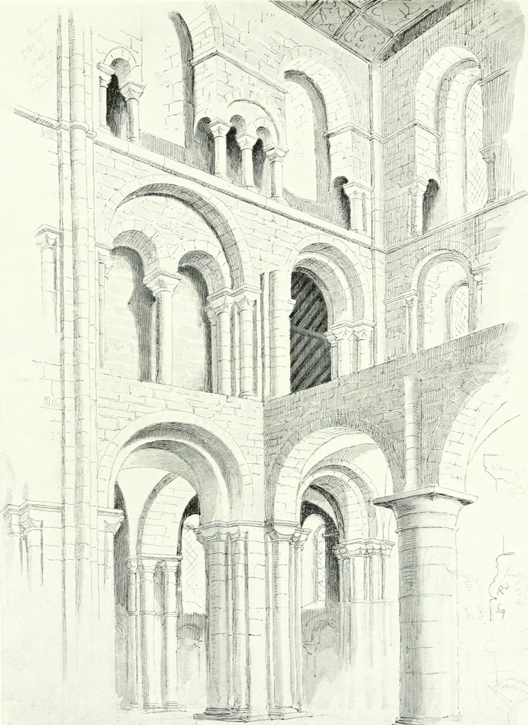 An illustration from Byzantine and Romanesque architecture, 1913, leaf 348