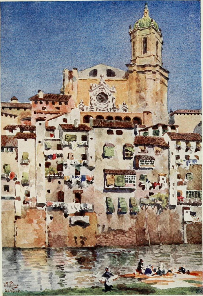 An illustration from Cathedral cities of Spain, 1909, leaf 236