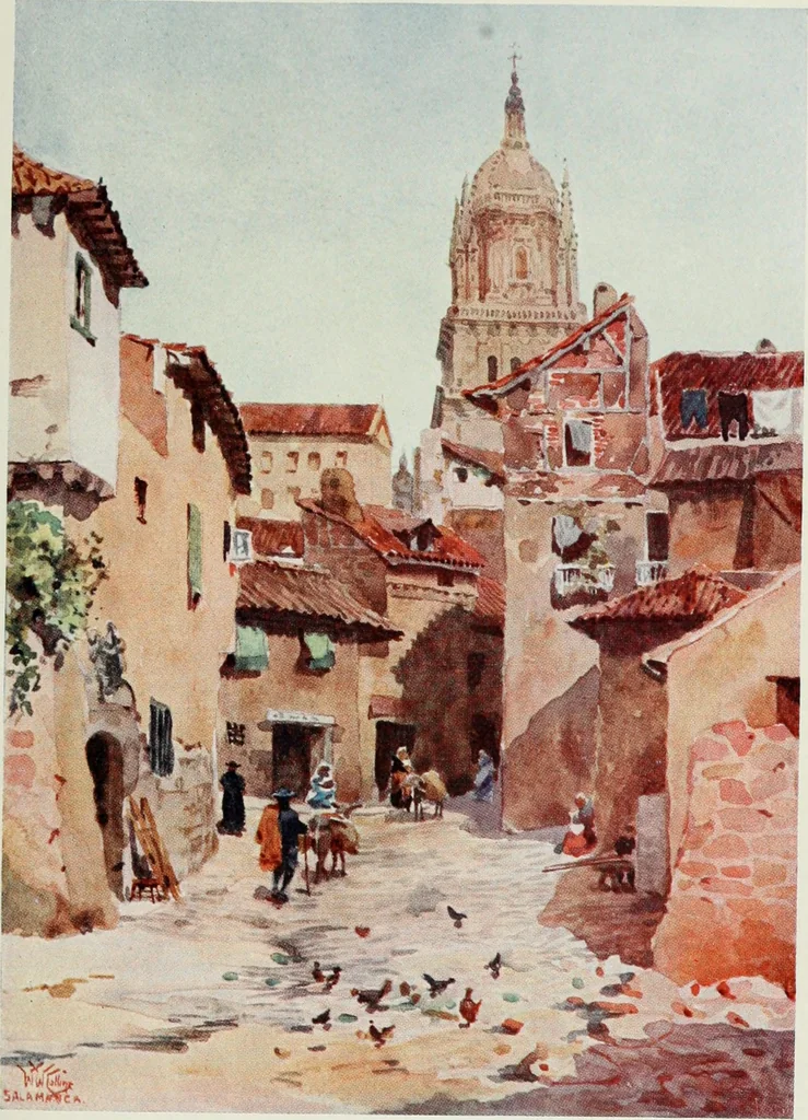 An illustration from Cathedral cities of Spain, 1909, leaf 288