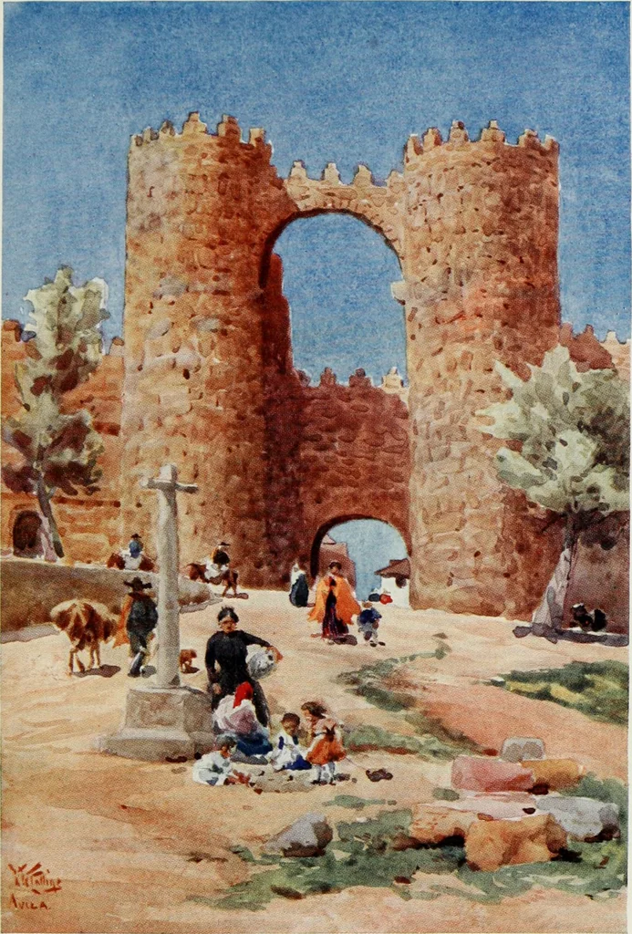 An illustration from Cathedral cities of Spain, 1909, leaf 310