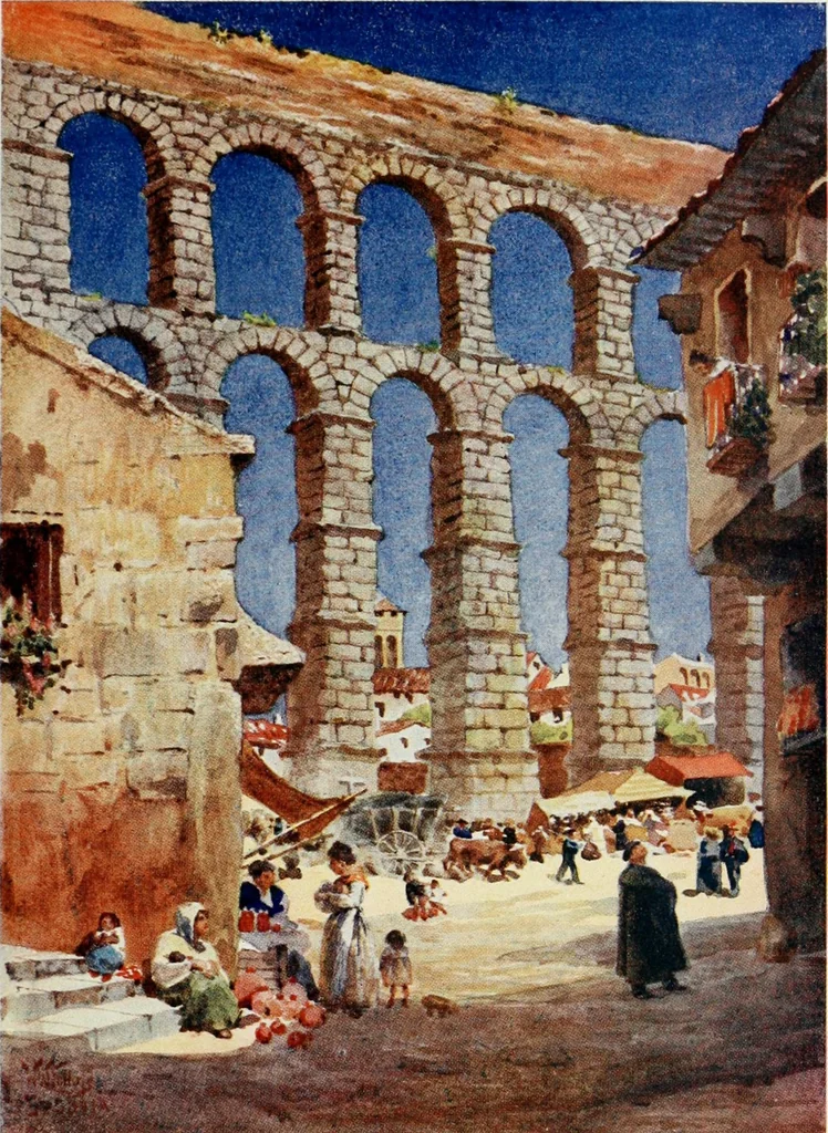 An illustration from Cathedral cities of Spain, 1909, leaf 324