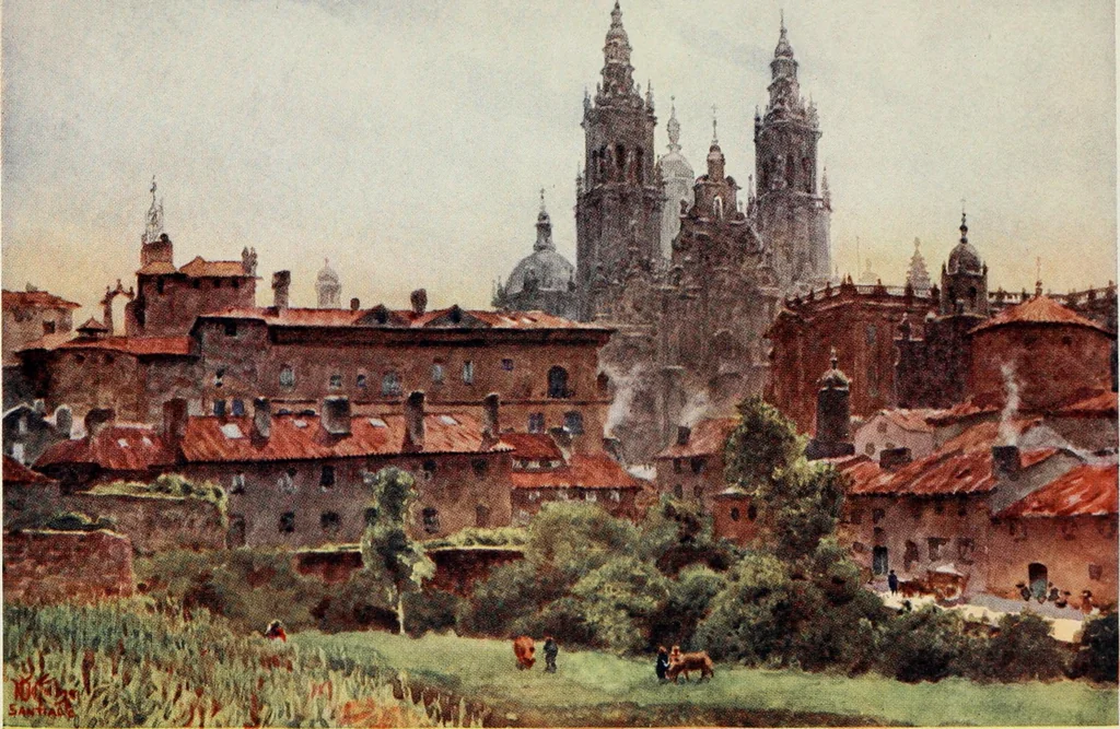 An illustration from Cathedral cities of Spain, 1909, leaf 368