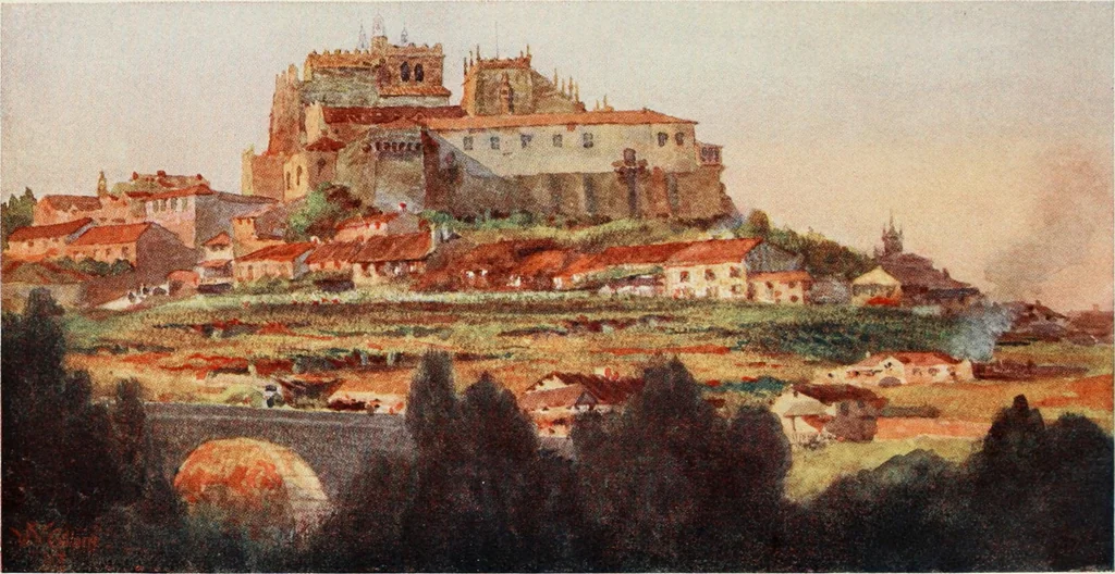 An illustration from Cathedral cities of Spain, 1909, leaf 392