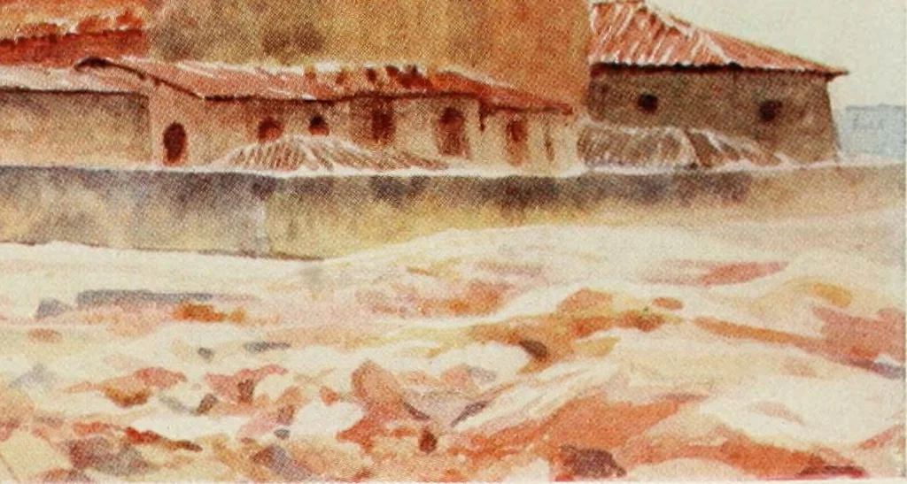An illustration from Cathedral cities of Spain, 1909, leaf 422