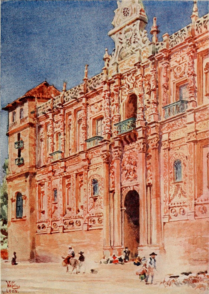 An illustration from Cathedral cities of Spain, 1909, leaf 446