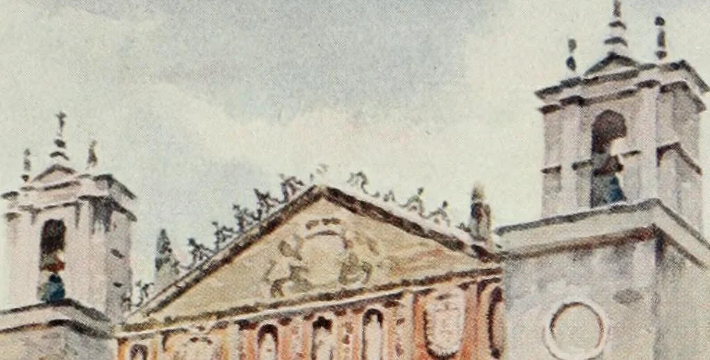 An illustration from Cathedral cities of Spain, 1909, leaf 476