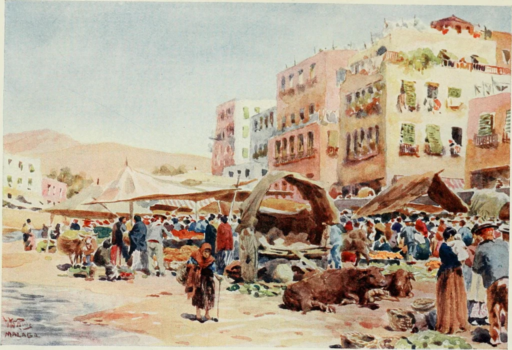 An illustration from Cathedral cities of Spain, 1909, leaf 502