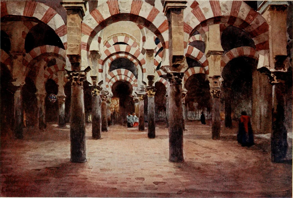 An illustration from Cathedral cities of Spain, 1909, leaf 72