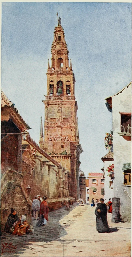 An illustration from Cathedral cities of Spain, 1909, leaf 78