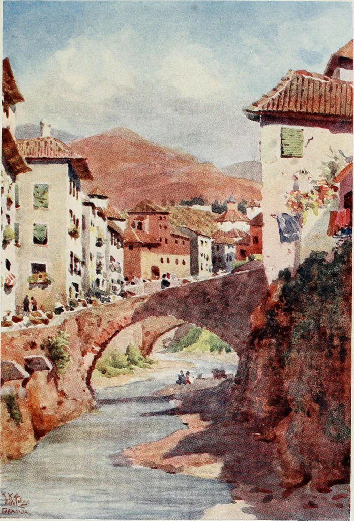 An illustration from Cathedral cities of Spain, 1909, leaf 96