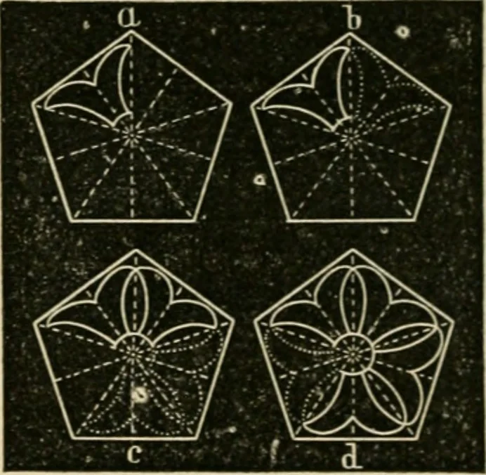 An illustration from Teachers' manual for freehand drawing in Intermediate schools : intended to accompany the drawing-books for intermediate schools, 1878, leaf 185