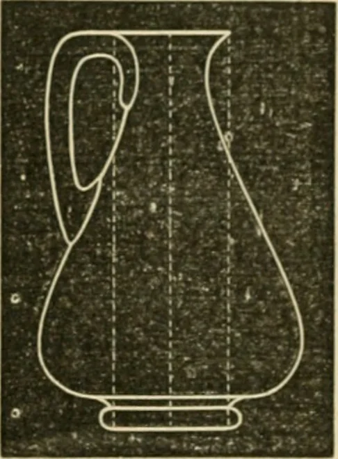 An illustration from Teachers' manual for freehand drawing in Intermediate schools : intended to accompany the drawing-books for intermediate schools, 1878, leaf 197