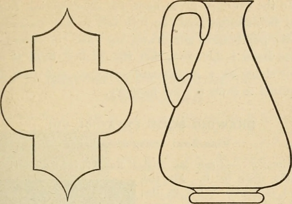 An illustration from Teachers' manual for freehand drawing in Intermediate schools : intended to accompany the drawing-books for intermediate schools, 1878, leaf 198