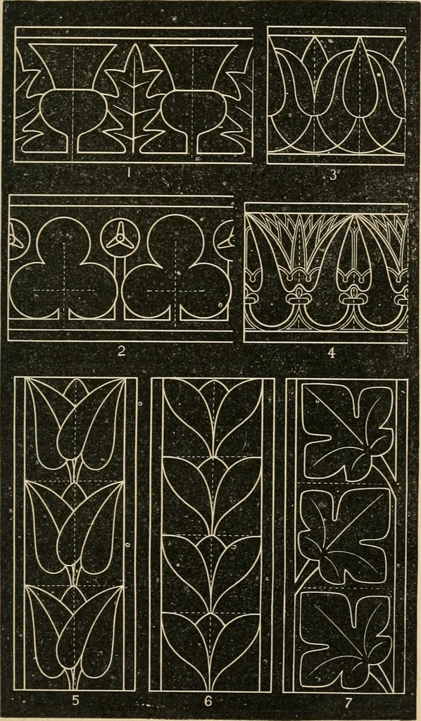 An illustration from Teachers' manual for freehand drawing in Intermediate schools : intended to accompany the drawing-books for intermediate schools, 1878, leaf 232