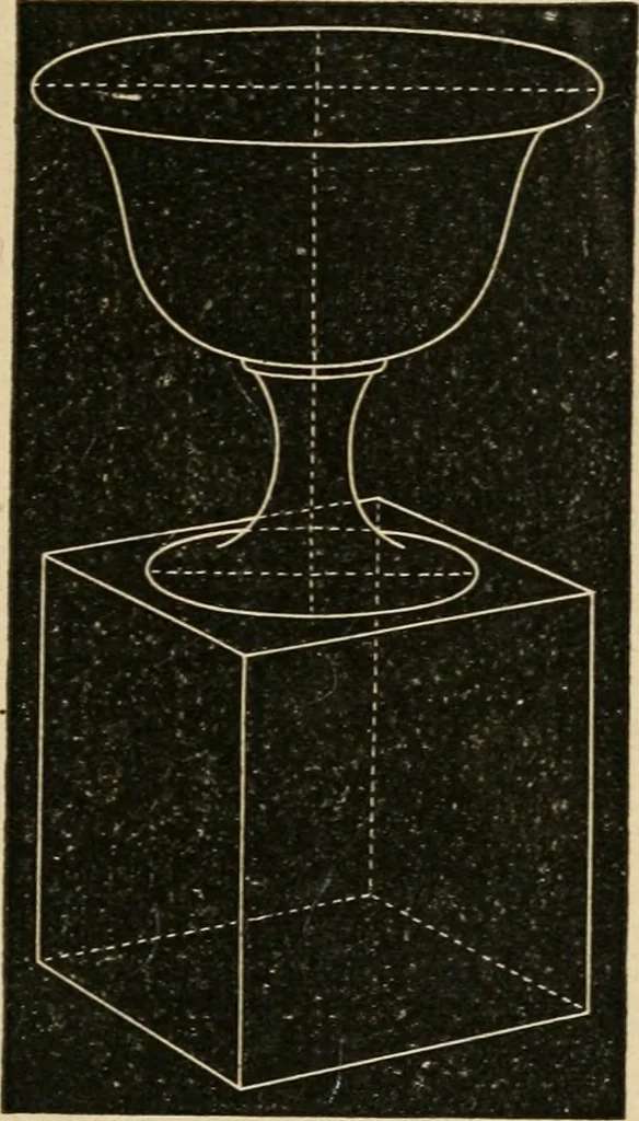 An illustration from Teachers' manual for freehand drawing in Intermediate schools : intended to accompany the drawing-books for intermediate schools, 1878, leaf 288
