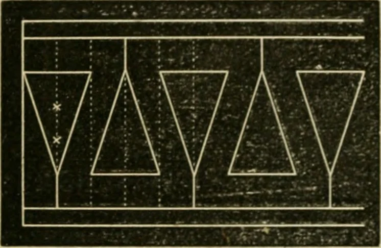 An illustration from Teachers' manual for freehand drawing in Intermediate schools : intended to accompany the drawing-books for intermediate schools, 1878, leaf 91