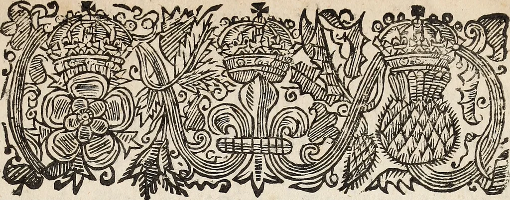 An illustration from Cabala, mysteries of state, : in letters of the great ministers of K. James and K. Charles. Wherein much of the publique manage of affaires is related ; faithfully collected, 1654, leaf 8