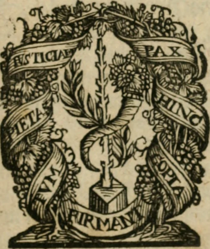 An illustration from Cabala, Spiegel der Kunst und Natur in Alchymia : was der Weisen uralte Stein doch für ein Ding sey, der da dreyfach und nur ein Stein ist : welches allem müheseligen Liebhabern der Kunst zu Ehren mit Hülff Gottes, so klar als ein Spiegel fürgestelt : davon vil bisshero geschrieben aber wenigen bekand : gantz offenbar mit kurtzen Worten der gantzen Warheit durch dise beyligende Figuren erklärt vnd an Tag gegeben, 1663, leaf 12