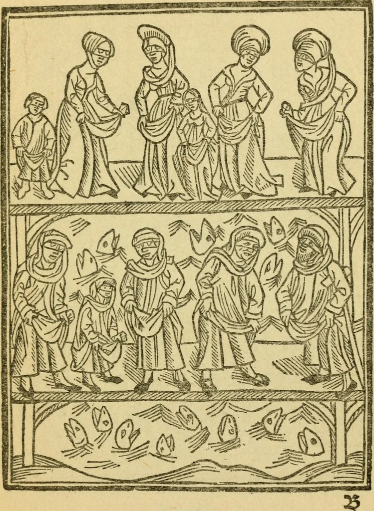 An illustration from The cabbalists and other essays, 1922, leaf 216