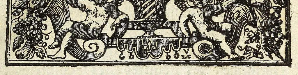 An illustration from Cabinet des singularitez dárchitecture, peinture, sculpture, et graveure : ou, Introduction a la connoissance des plus beaux arts, figurés sous les tableaux, les statuës, & les estampes, 1699, leaf 39