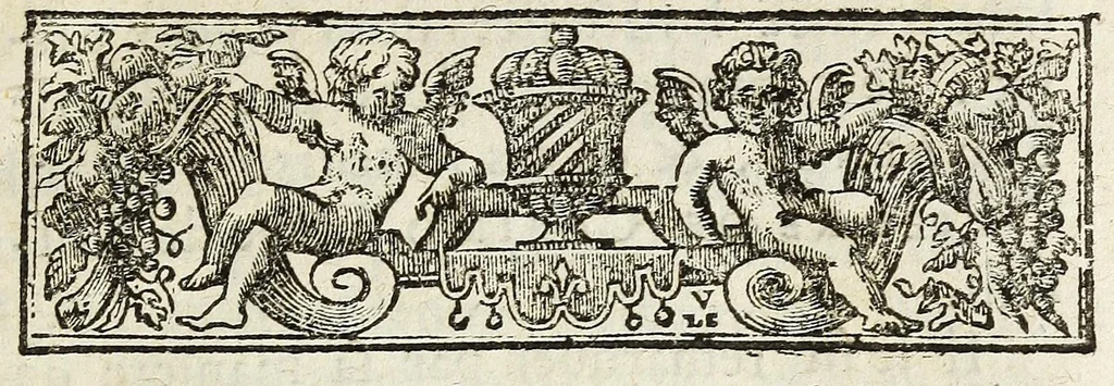 An illustration from Cabinet des singularitez dárchitecture, peinture, sculpture, et graveure : ou, Introduction a la connoissance des plus beaux arts, figurés sous les tableaux, les statuës, & les estampes, 1699, leaf 33