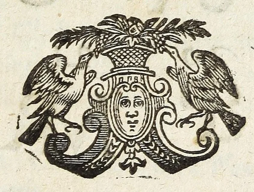 An illustration from Cabinet des singularitez dárchitecture, peinture, sculpture, et graveure : ou, Introduction a la connoissance des plus beaux arts, figurés sous les tableaux, les statuës, & les estampes, 1699, leaf 375