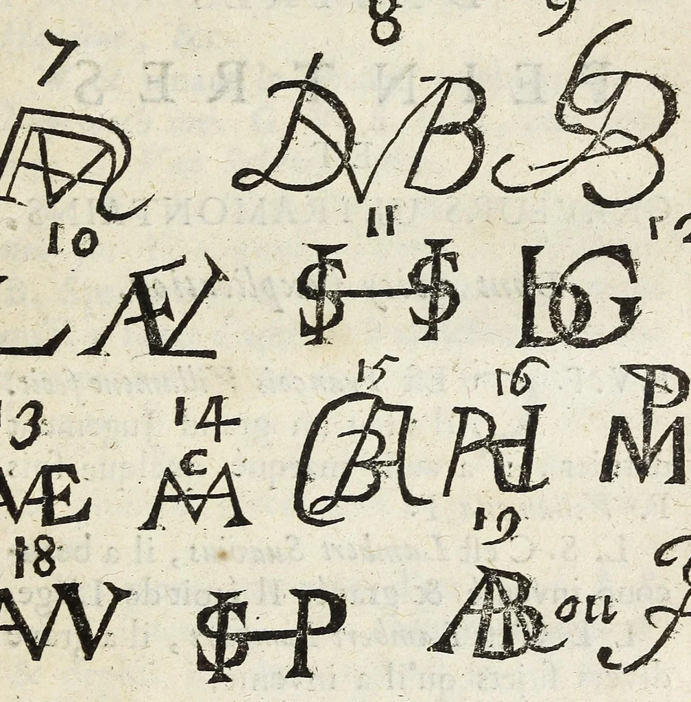An illustration from Cabinet des singularitez dárchitecture, peinture, sculpture, et graveure : ou, Introduction a la connoissance des plus beaux arts, figurés sous les tableaux, les statuës, & les estampes, 1699, leaf 385