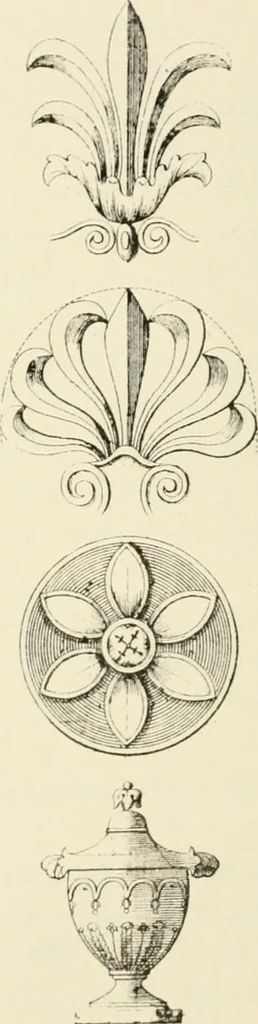 An illustration from The cabinet-maker and upholsterer's companion : comprising the rudiments and principles of cabinet-making and upholstery ... a number of receipts, particularly useful to workmen generally, with explanatory and illustrative engravings, 1875, leaf 33